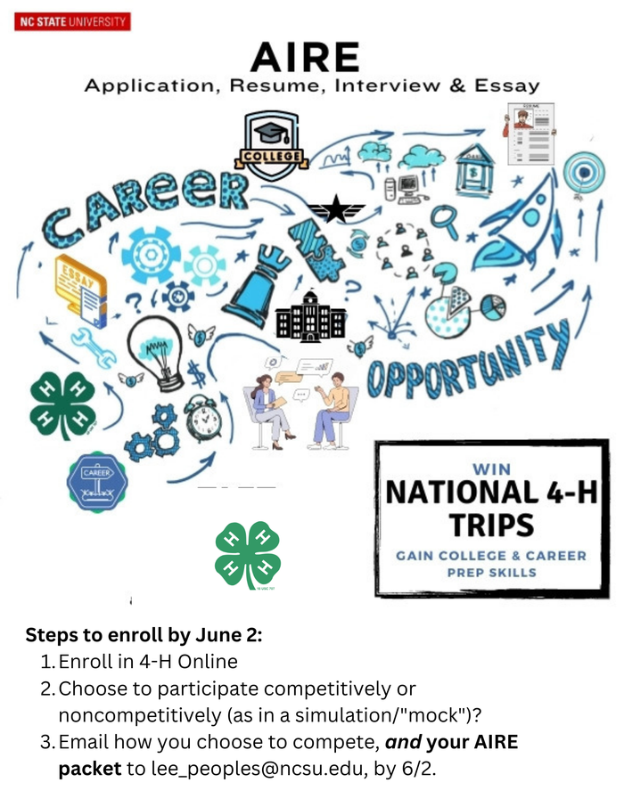 AIRE, Application, Resume, Interview & Essay