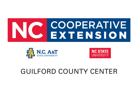 36 x 24 Aluminum Sign N.C. Cooperative Extension Stacked Guilford County Logo example