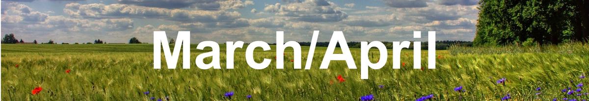 March/April