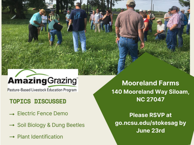 Join us on June 27, at 6 pm for a workshop from Amazing Grazing
