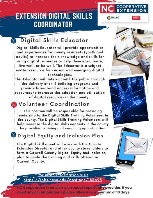 digital coordinator job posting 