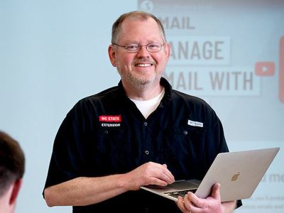 NC State Extension digital skill training Kenny Sherin