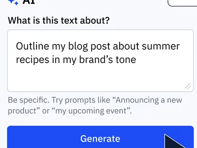 A picture of the ActiveCampaign AI Tool
