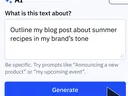 A picture of the ActiveCampaign AI Tool