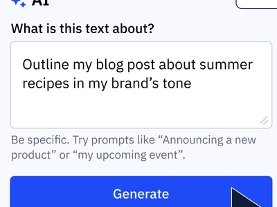 A picture of the ActiveCampaign AI Tool