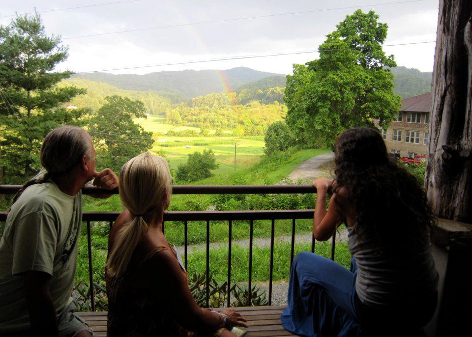 View of Valle Crucis