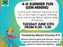 4-H Summer Gem Mining