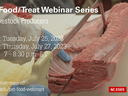 Pet Food/Treat Webinar Series for Livestock Producers Part 1: Tuesday, July 25, 2023 Part 2: Thursday, July 27, 2023 7-8:30 p.m. ET Registration required: go.ncsu.edu/pet-food-webinars
