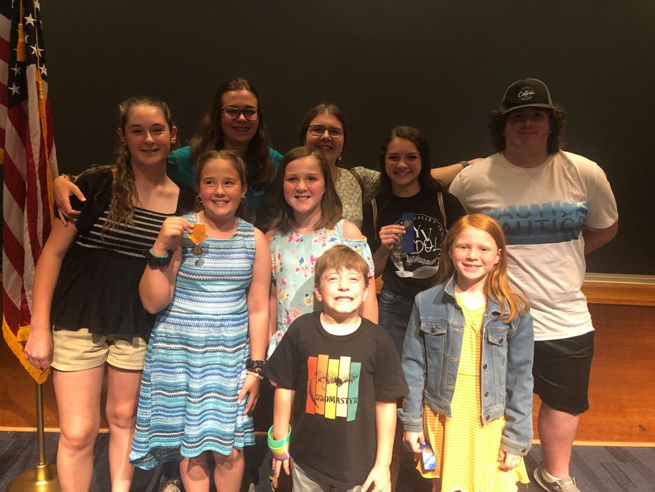 District Activity Day participants. 