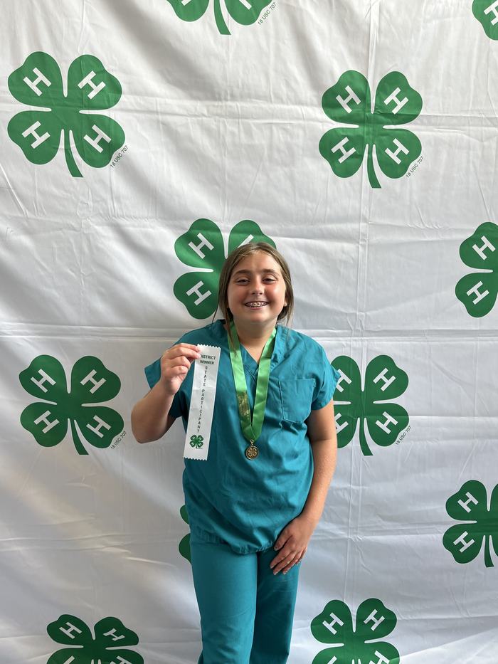 Cate Hill B. - 4-H'er