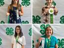 4-H'ers with their medals at the State Presentation Finals