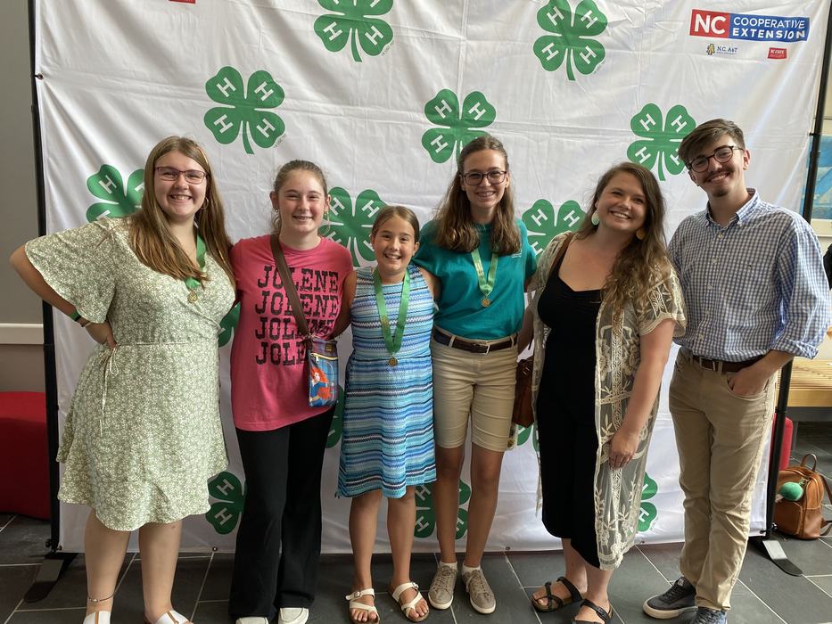 Yadkin County 4-H participants at NC 4-H Congress.