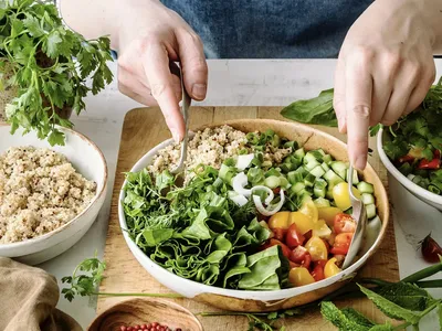 Mediterranean Quinoa Salad