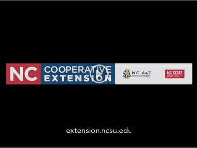NC Cooperative Extension banner with N.C. A&T and NC State logos; extension.ncsu.edu