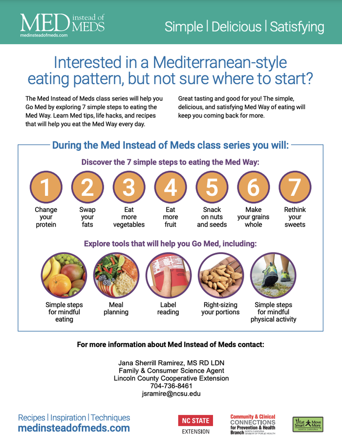 Med Instead of Meds Flyer