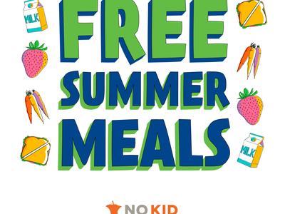 free summer meals - no kid hungry