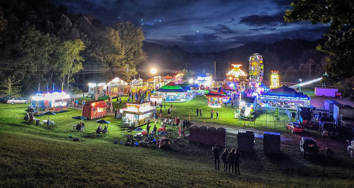 Livestock dair at night