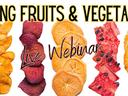 DRYING FRUITS & VEGETABLES - Live Webinar; assorted dried fruit slices