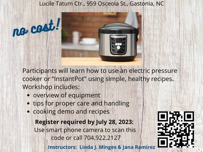 Electric Pressure Cooker Workshop