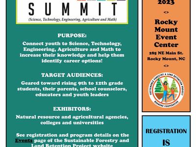Youth STEAM Summit flyer