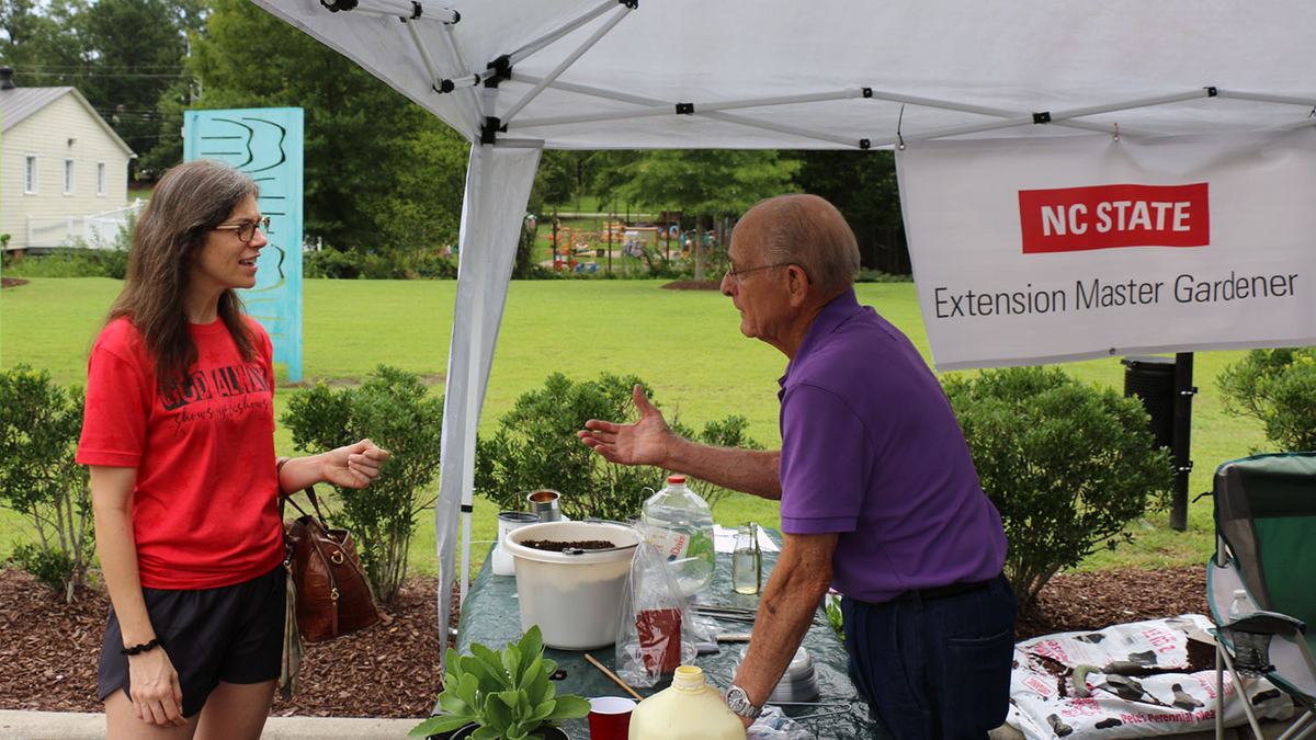 NC State Extension Master Gardener Program volunteer service Avron Upchurch Lee County