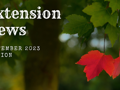 September Extension News