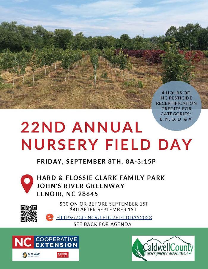Flyer for Field Day