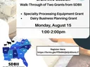 Grant info Session Walk-through of two grants from SDBII