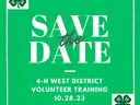 West District 4-H Volunteer Conference Save the Date