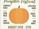 Alleghany County Agricultural Fair & Pumpkin Festival flyer