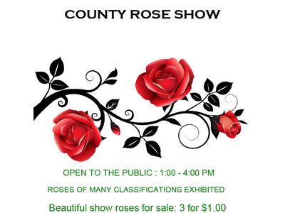 2023 46th Cleveland/Lincoln County Rose Show — Open 1–4 PM Sept 30; roses 3 for $1; Shelby, NC