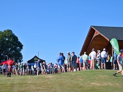 Bagpipes to open field day