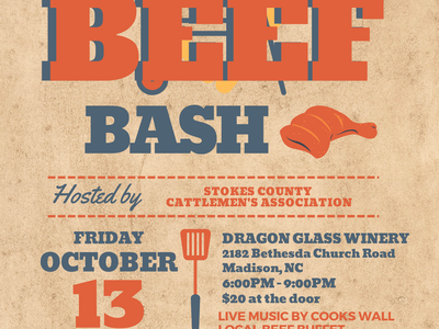 beef bash flyer