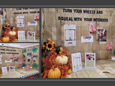 Turn your Wheels and Squeel with your Interests display