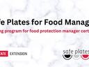 Safe Plates for Food Managers flyer