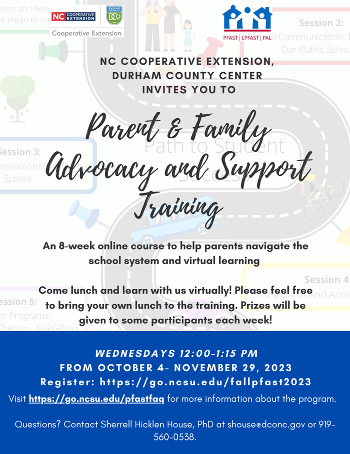 Flyer for Training Course