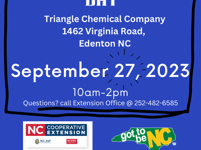 Pesticide Collection Day, Triangle Chemical Company, 1462 Virginia Rd, Edenton NC — Sept 27, 2023, 10am–2pm