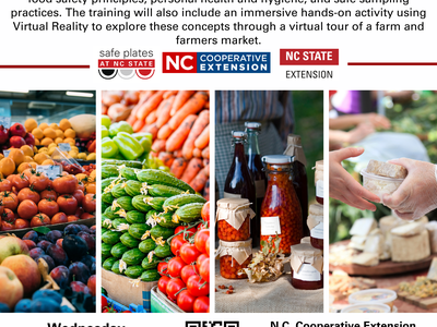 Safe Plates at Farmers' Markets. Safe Plates at Farmers’ Markets is designed for farmers’ market managers and vendors. Information will be provided to enhance the safety of food products sold at farmers’ markets across North Carolina. This curriculum teac