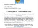 Linking Small Farmers to USDA
