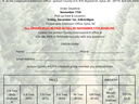 Christmas Tree Fundraiser Flyer/Order Form