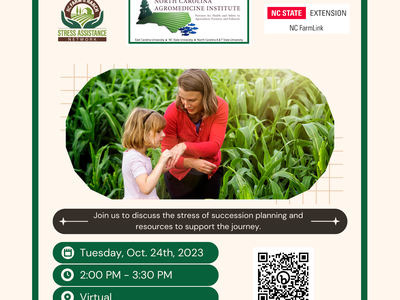 NC Farm Succession Planning Panel and Resources Webinar Flyer
