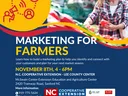 Learn more about our upcoming workshop for current and aspiring farmers on marketing!