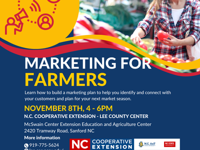 Learn more about our upcoming workshop for current and aspiring farmers on marketing!