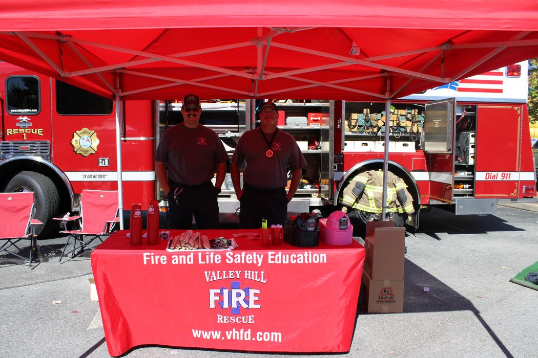 Fire and Life Safety Education, Valley Hill Fire & Rescue.