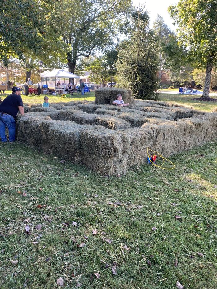 Hay Bale Maze