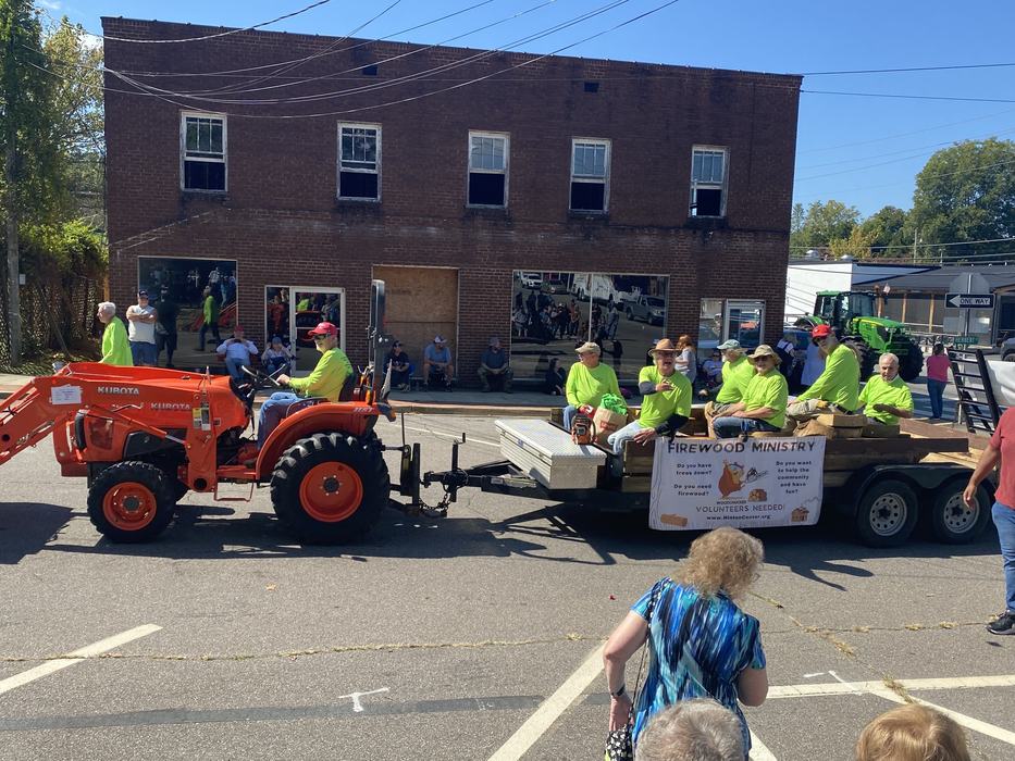 firewood ministry tractor