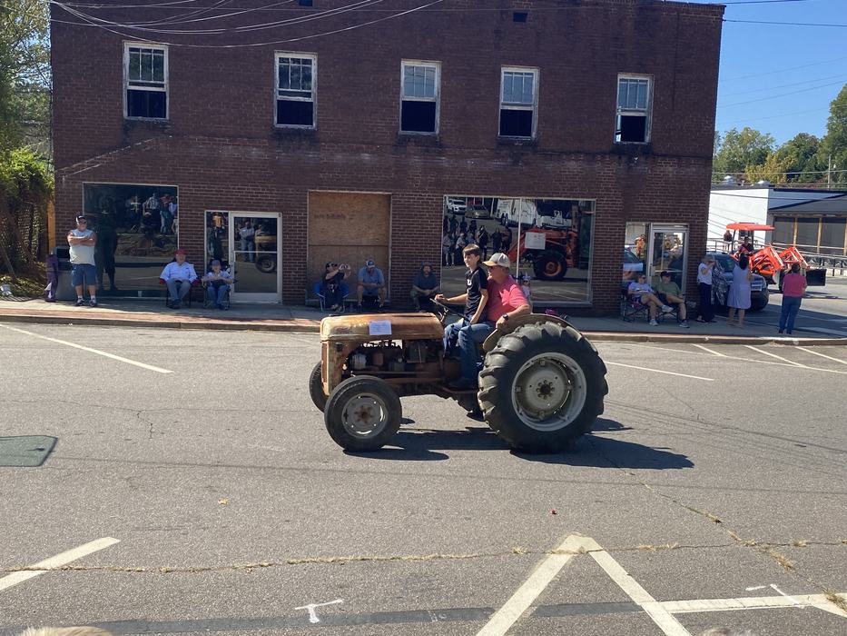 old tractor