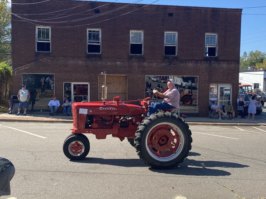 red tractor