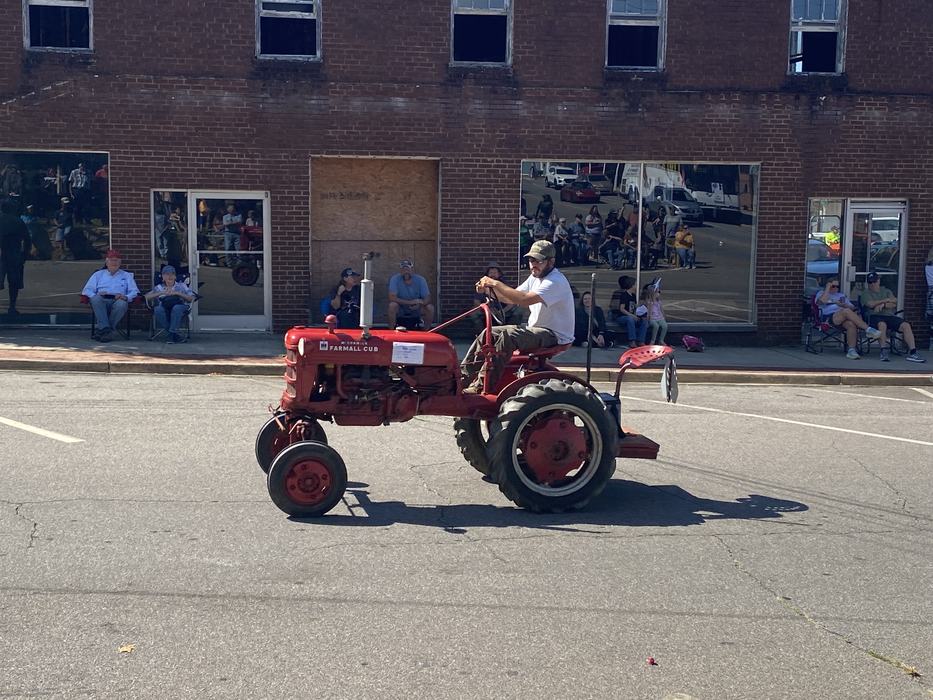 red tractor