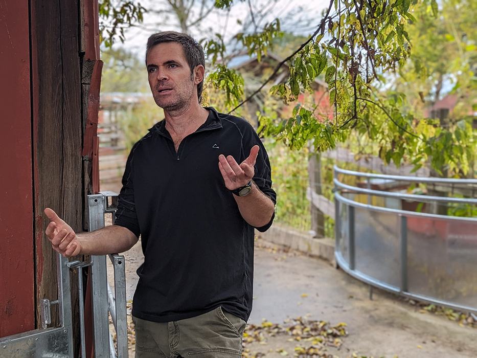 Bobby Tucker of Okfuskee Farm